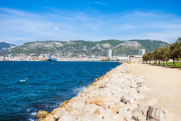 Toulon City Panoramic View, Frankrike — Stockfoto