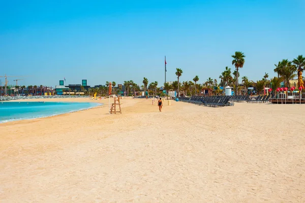 拉梅尔朱梅拉海滩， 迪拜 — 图库照片