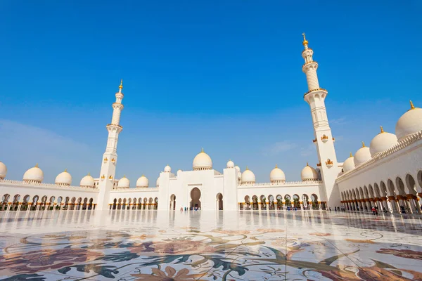 Sjeik Zayed Moskee, Abu Dhabi — Stockfoto