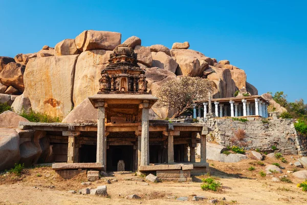 Hampi Vijayanagara Empire monument, Indien — Stockfoto