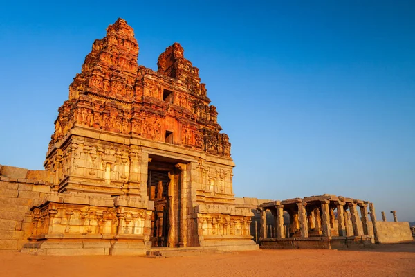 Hampi Vijayanagara Empire monumentos, Índia — Fotografia de Stock