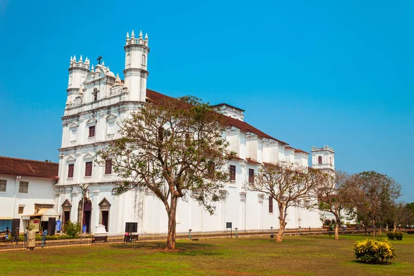 Katolska kyrkan i gamla Goa — Stockfoto