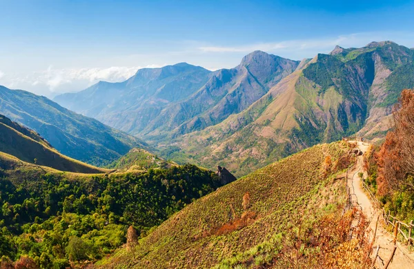 Cordilheira de ghats ocidentais, Índia — Fotografia de Stock