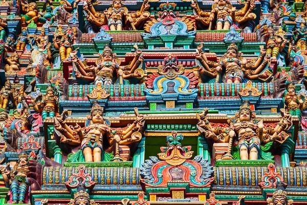 Meenakshi Ammán v Madurai — Stock fotografie