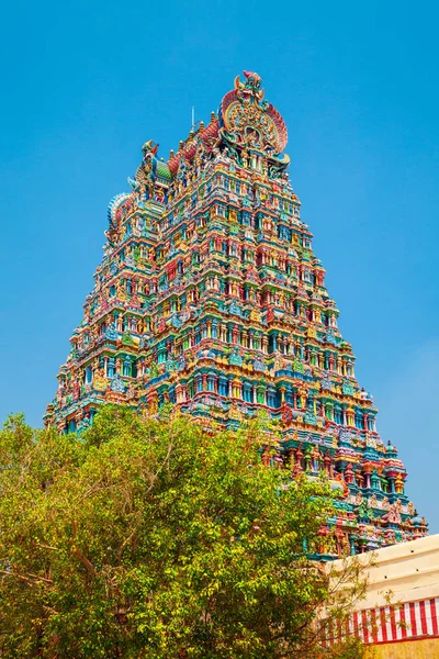 Tempio Meenakshi Amman a Madurai — Foto Stock