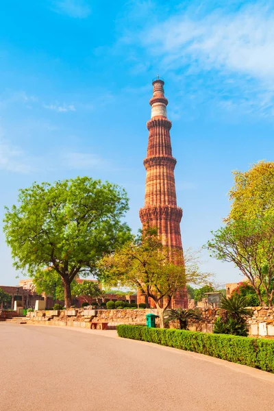 Qutub minar i delhi, Indien — Stockfoto