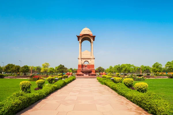 Indien gate kriegsdenkmal, delhi — Stockfoto