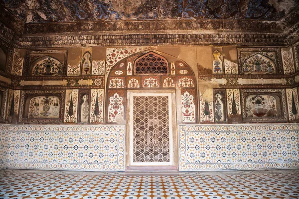 Taj Mahal geometric pattern background — Stock Photo, Image