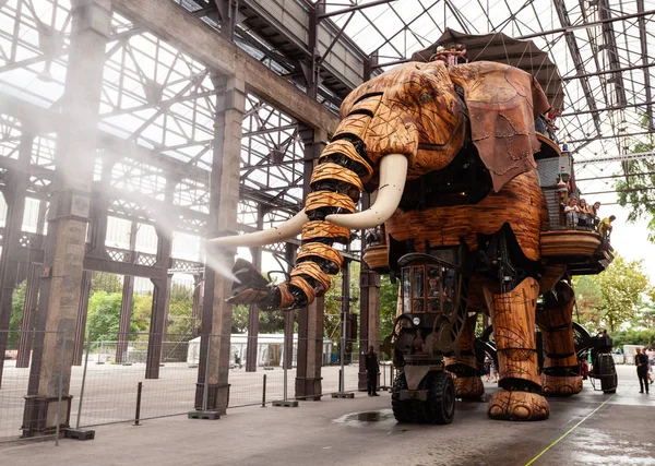 Elephant Machines Isla de Nantes — Foto de Stock