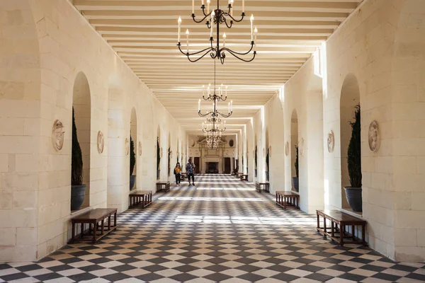 Schloss Chateau de chenonceau, Frankreich — Stockfoto