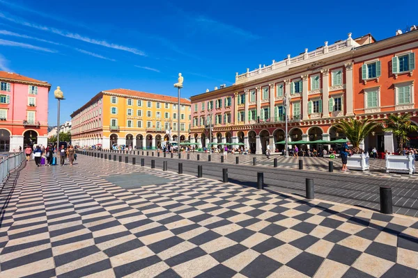 Place Massena square in Nice — Stock Photo, Image