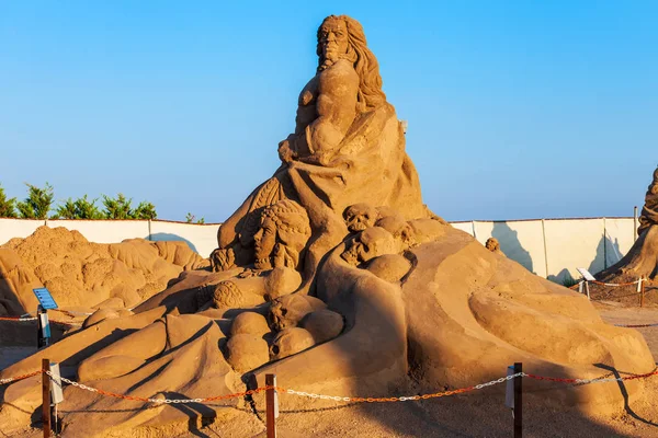 Antalya sandland sandskulptur museum — Stockfoto