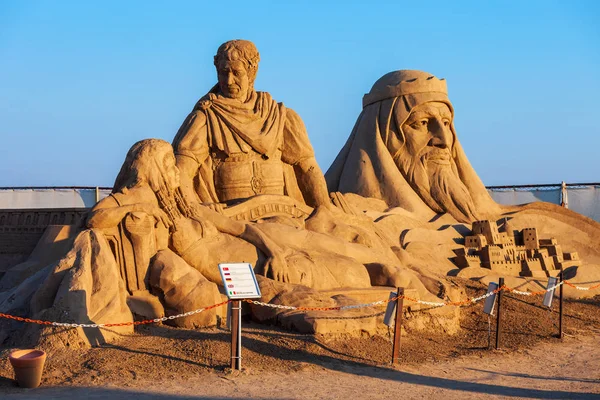 Antalya Sandland sand skulptur Museum — Stockfoto