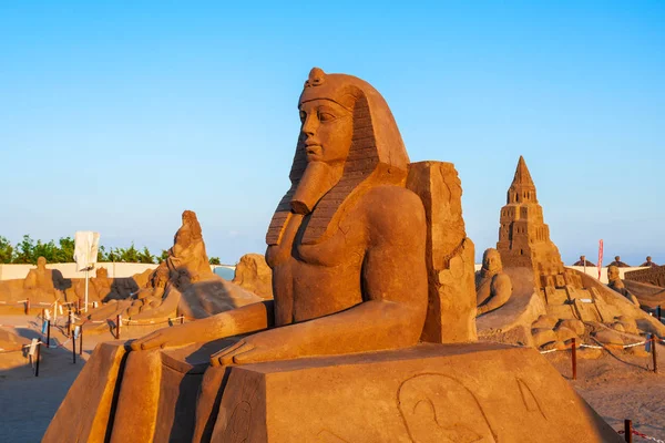 Antalya Sandland sand skulptur Museum — Stockfoto