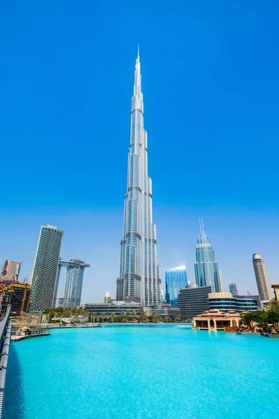 Burj khalifa toren in dubai — Stockfoto