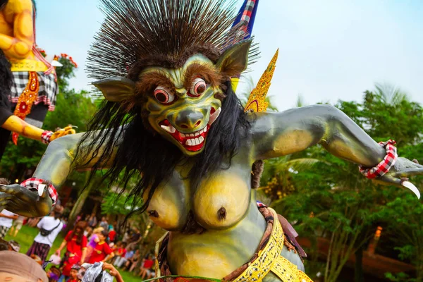 Ogoh standbeelden Ngrupuk Parade, Bali — Stockfoto