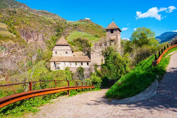 Zamek Runkelstein lub Castel Roncolo — Zdjęcie stockowe