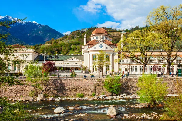 Kurhaus de Meran, Tirol del Sur — Foto de Stock