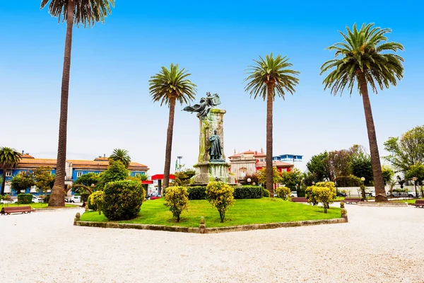 Tuin van Jardines de Mendez Nunez, Coruna — Stockfoto