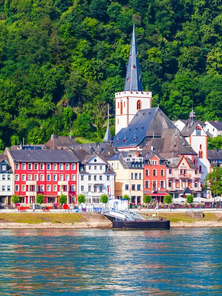 Sankt Goar town in Germany — Stock Photo, Image