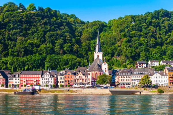 Sankt Goar town in Germany — Stock Photo, Image