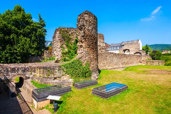 Roman castrum in Boppard — Stock Photo, Image