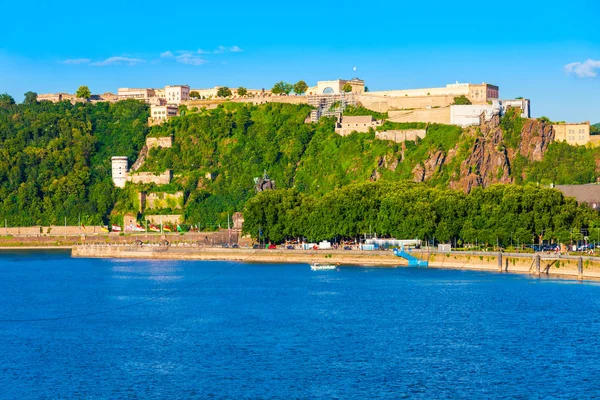 Fortezza di Ehrenbreitstein a Coblenza, Germania — Foto Stock