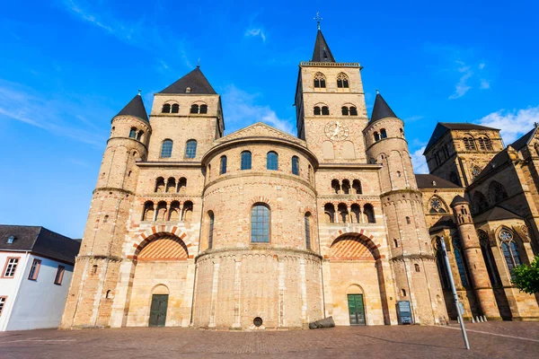 Trier Katedrali şehirde Trier, Almanya — Stok fotoğraf