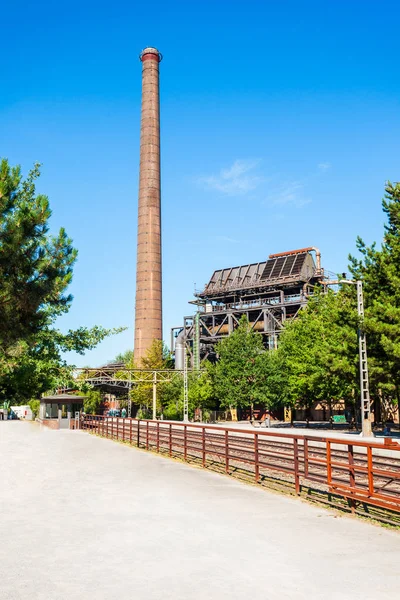 Landschaftspark industrial public park, Duisburg — Stock Photo, Image
