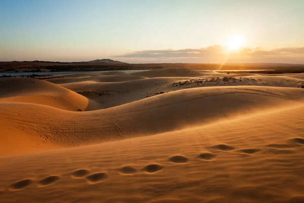 Sanddünen in mui ne — Stockfoto