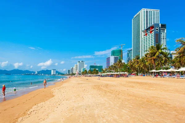 Plage de ville de Nha Trang, Viêt Nam — Photo