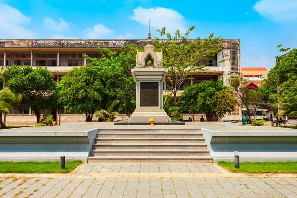 Tuol Sleng muzeum genocidy, Phnom Penh — Stock fotografie