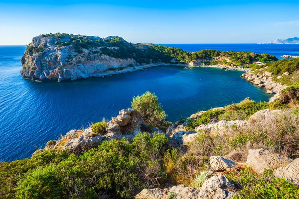 Anthony Quinn Bay, Rhodes eiland — Stockfoto