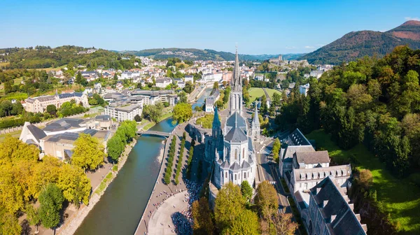 Santuario Chiesa della Madonna, Lourdes — Foto Stock