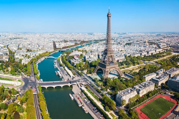 Vista panorámica aérea de París, Francia — Foto de Stock