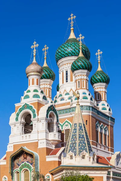 St Nicholas Orthodox Cathedral, Nice — Stock Photo, Image