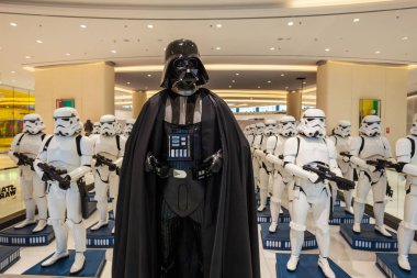 Star Wars characters, Dubai Mall clipart