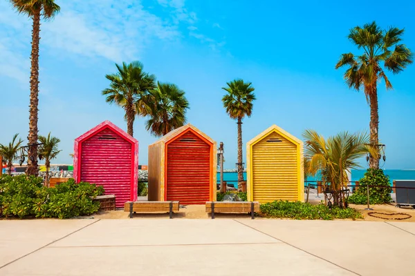 La Mer Jumeira Beach, Dubaj — Zdjęcie stockowe