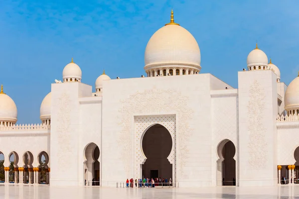 Sjeik Zayed Moskee, Abu Dhabi — Stockfoto