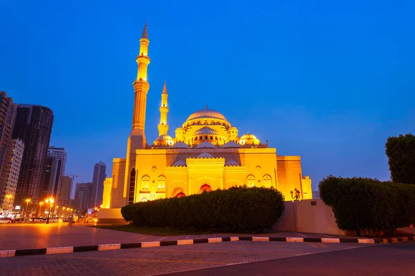 Mezquita Al Noor en Sharjah — Foto de Stock