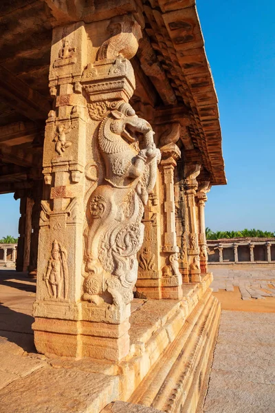 Hampi Vijayanagara Empire monumenten, India — Stockfoto