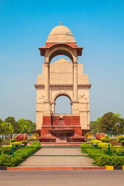 India Gate monumento ai caduti, Delhi — Foto Stock