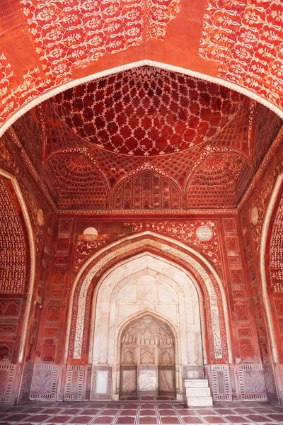 Taj Mahal motif géométrique fond — Photo