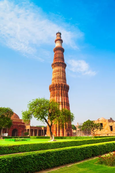 Qutub Minar em Delhi, Índia — Fotografia de Stock