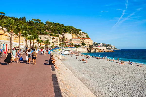 Promenade des Anglais i Nice — Stockfoto