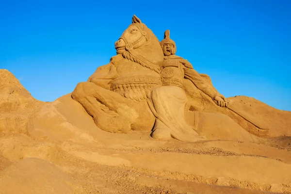 Antalya SandLand Sand Sculpture Museum — Fotografia de Stock