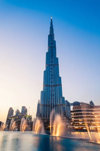 Tour Burj Khalifa à Dubaï — Photo