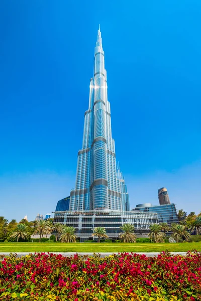 Burj Khalifa Tower a Dubai — Foto Stock