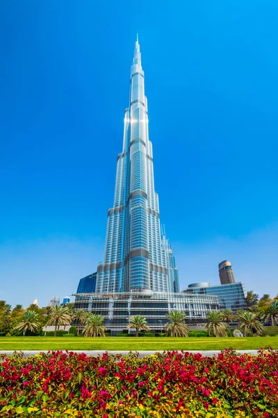 Burj khalifa turm in dubai — Stockfoto