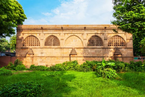 Sidi Saiyyed Een Van Bekendste Moskeeën Van Ahmedabad Stad Indiase — Stockfoto